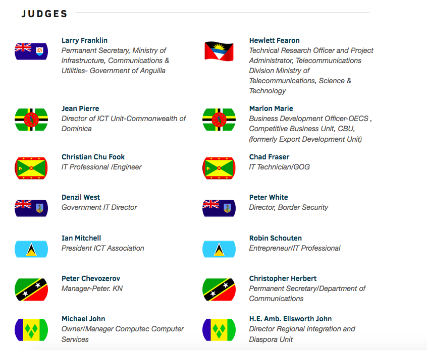 OECSThinkTank's tweet photo. Thank you to all our judges how participated in our first @OECSThinkTank! Can't wait for the big reveal!! http://t.co/sQROeHR92W