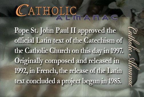 #PopeStJohnPaulII #CatechismoftheCatholicChurch