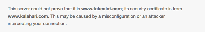 tim_haak's tweet photo. @TAKEALOT https://t.co/7Qma7LhGcp
has the cert for http://t.co/lLoCBaC0Fs http://t.co/xMVOAlow64