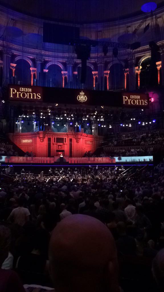 Thoroughly enjoying a leisurely weekend in London - Particularly tonight's BBC Prom - Sibelius 1&amp;2 #proms #london