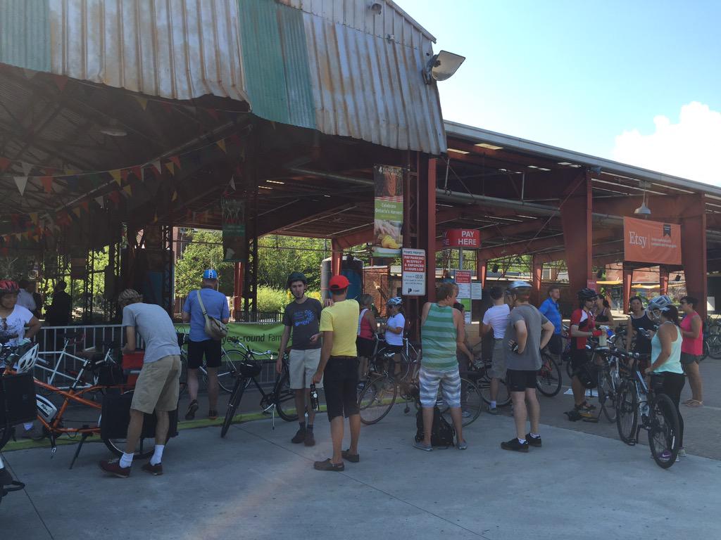 CycleToronto's tweet image. We're almost ready to hit the #PanAmPath all the way to the Grand Finale