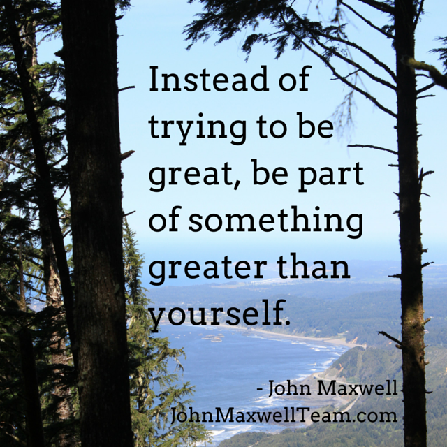 There's always room to grow, change, and improve to become something greater than ourselves. #JMTeam