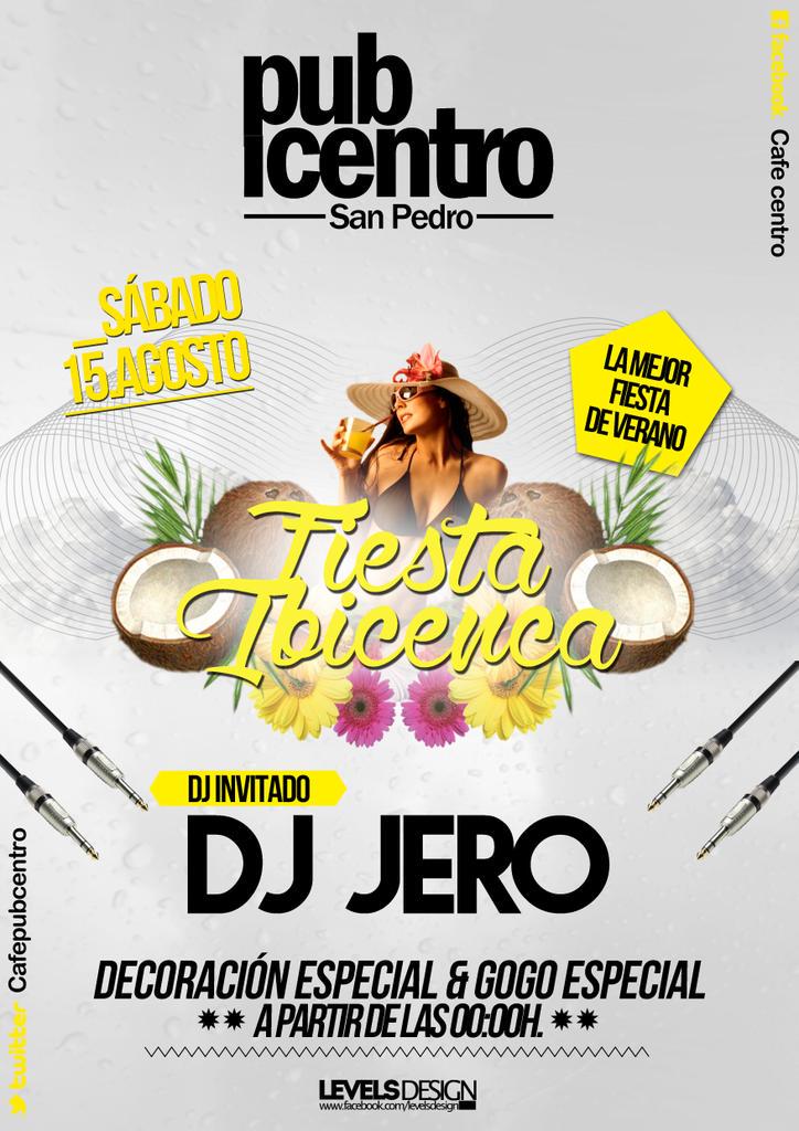Recuerda!! Esta noche FIESTA IBICENCA EN LO DE  DIEGUETE....GOGO Y @djjeromartinez  TE ESPERAMOS😃😃