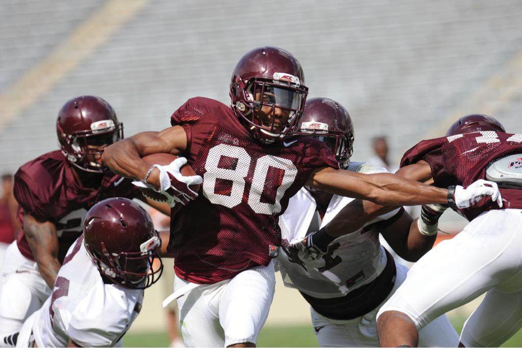 Adio10's tweet image. 👍🏽 RT @VT_Football: Who else had fun today? 

#VTCampLife