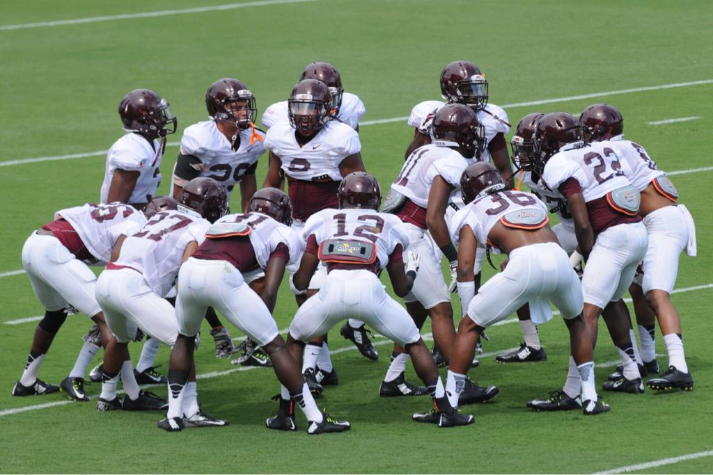 Adio10's tweet image. 👍🏽 RT @VT_Football: Who else had fun today? 

#VTCampLife