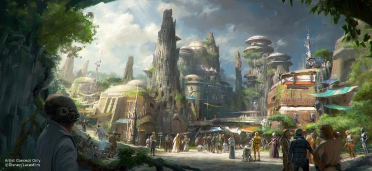 CNNBusiness's tweet photo. Disney announces creation of Star Wars theme parks. #D23Expo2015 http://t.co/FkWeKElOkZ http://t.co/mn1985TyDZ