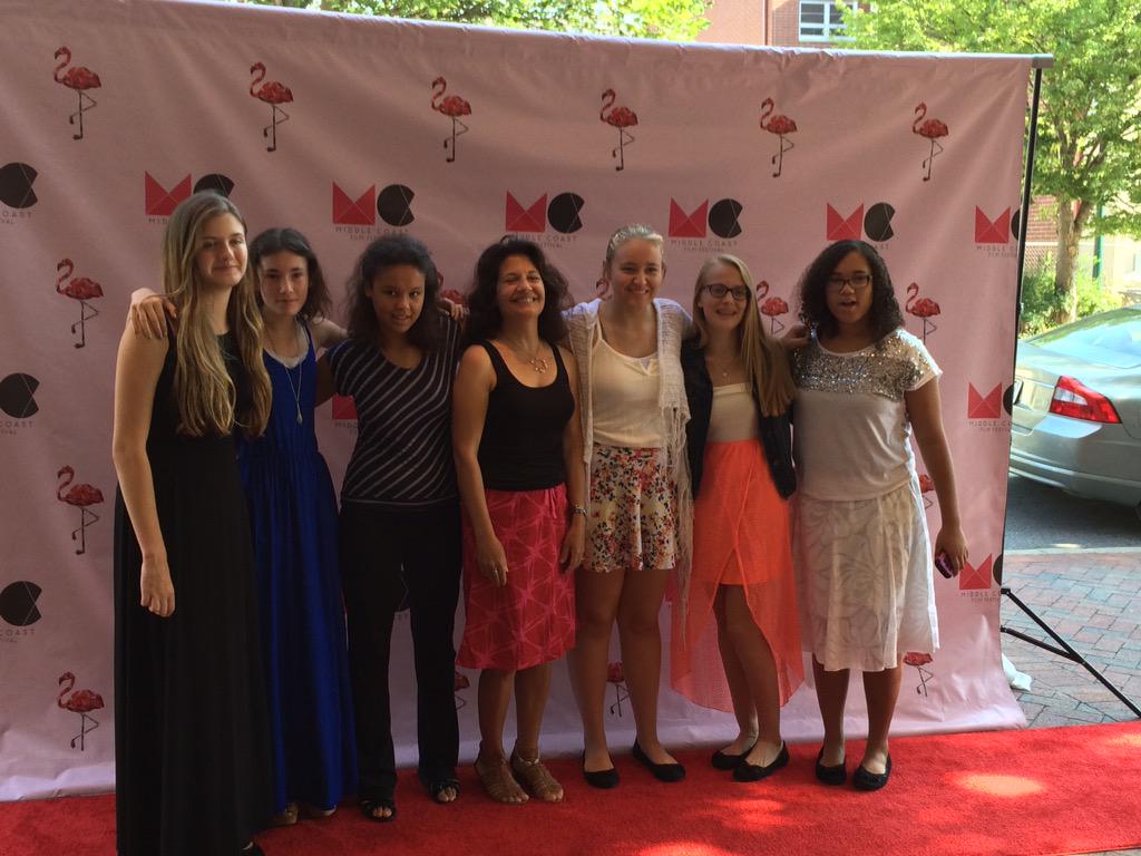 GirlsIncMonroe's tweet photo. Thank you #MiddleCoastFest for treat our teens like movie stars today! Great experience for these girls! http://t.co/MuFr7RNhKN