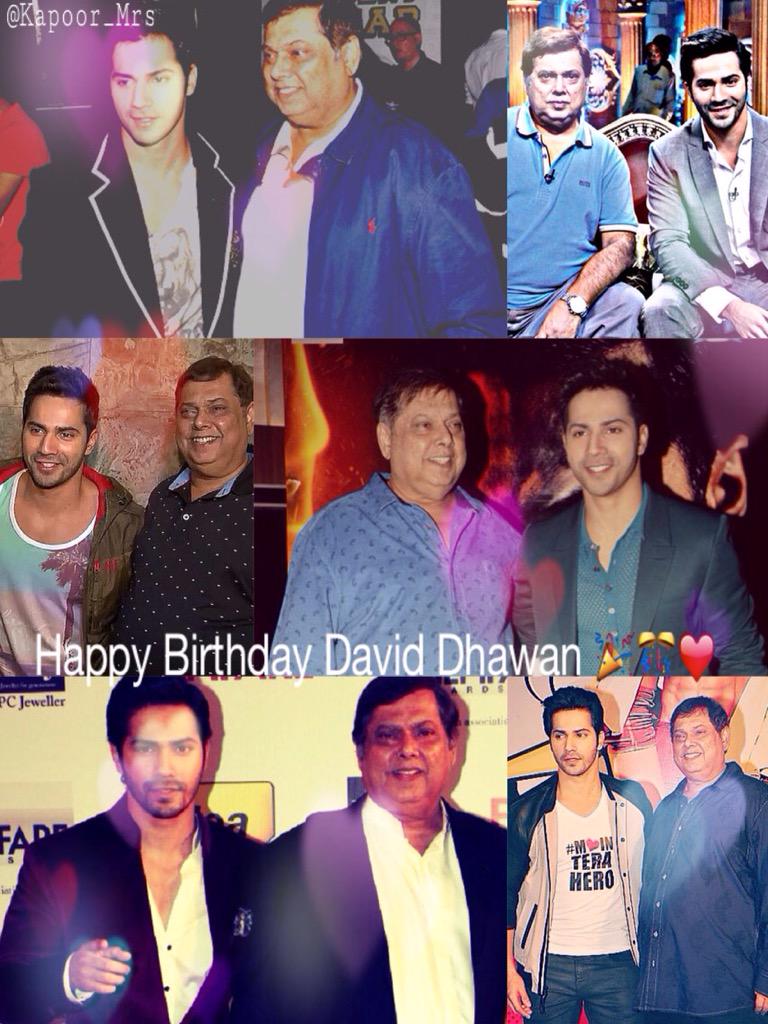 Happy Birthday David Dhawan and i wish you the best and god bless you and your family    Ly my hero  