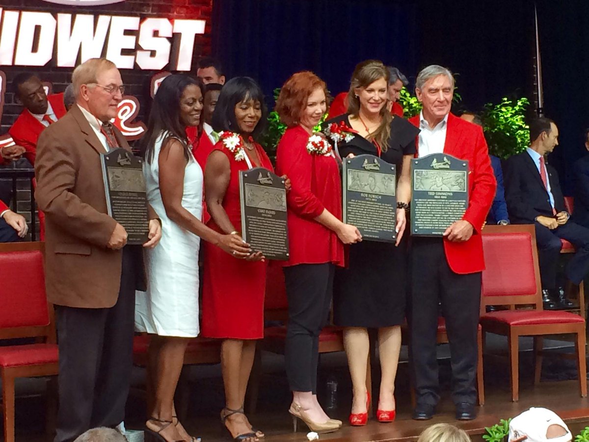 There you have it. Greatness. #CardsHOF