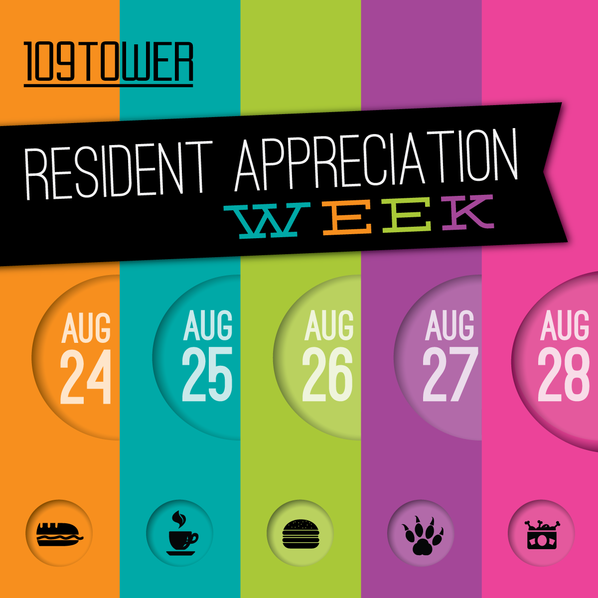 109 Tower on Twitter "2nd Annual Resident Appreciation Week begins