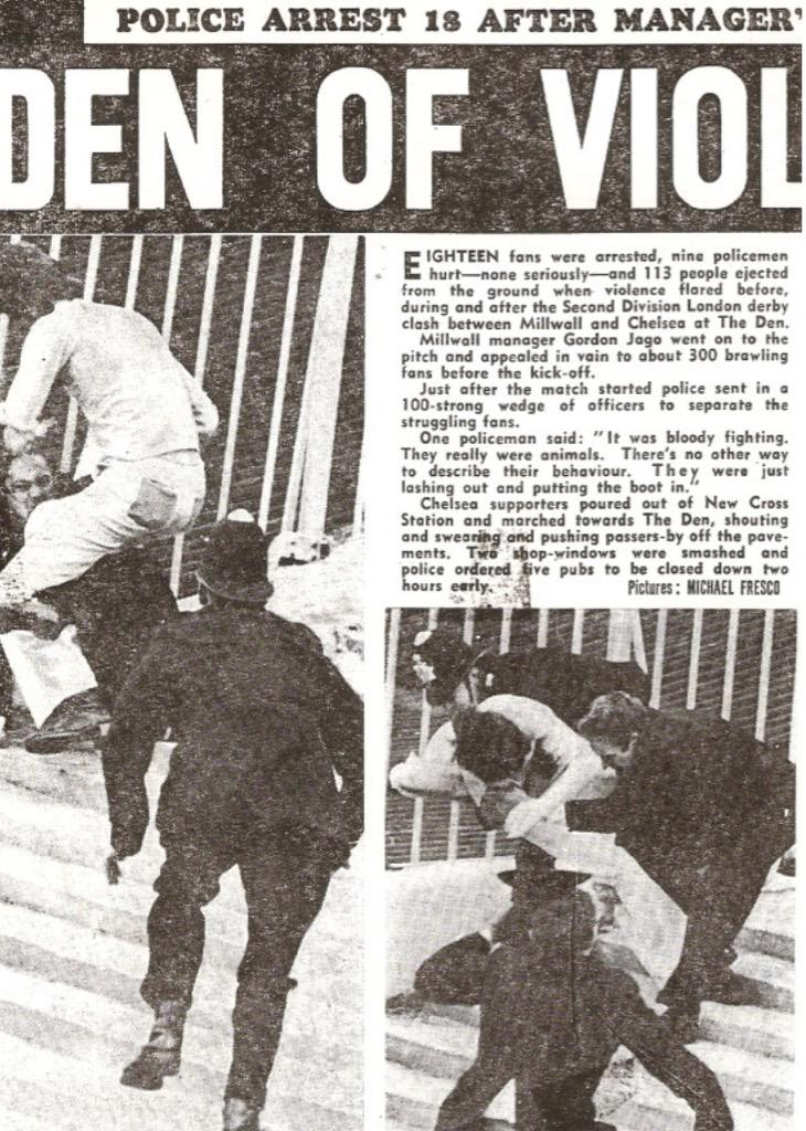 deedeeporige's tweet photo. We always made a show where others dare not #MillwallTheDen #CBL #Sept1976/77 http://t.co/0jbWzs5N0E