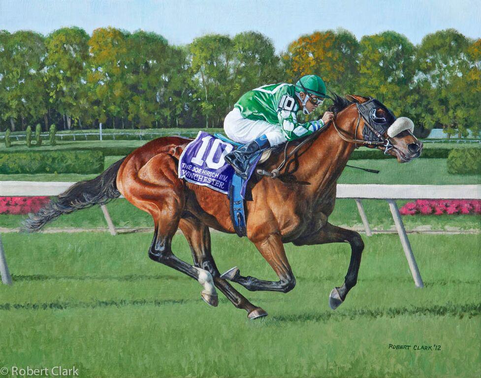 ABrushWithGreat's tweet image. Winchester won 1st G1 of his career in '08 Secretariat S. at @ArlingtonRacing.Read about it in abrushwithgreatness.us