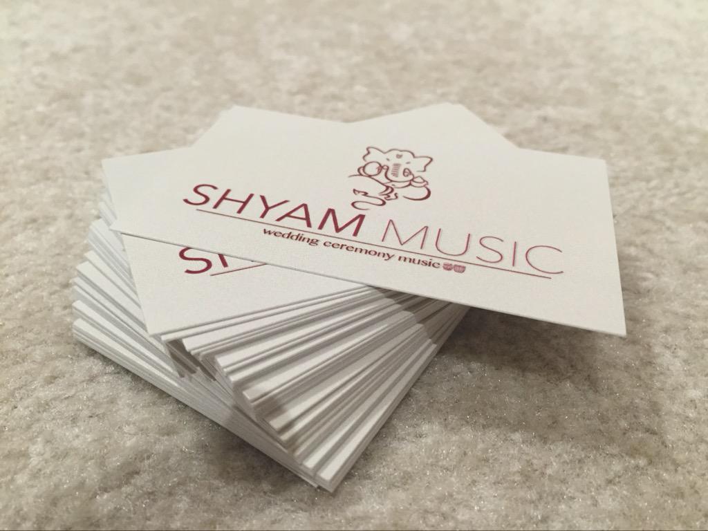 Keep an eye out for our business cards #ShyamMusic #WeddingCeremonyMusic #IndianWeddings #Traditional #LagnaGeet