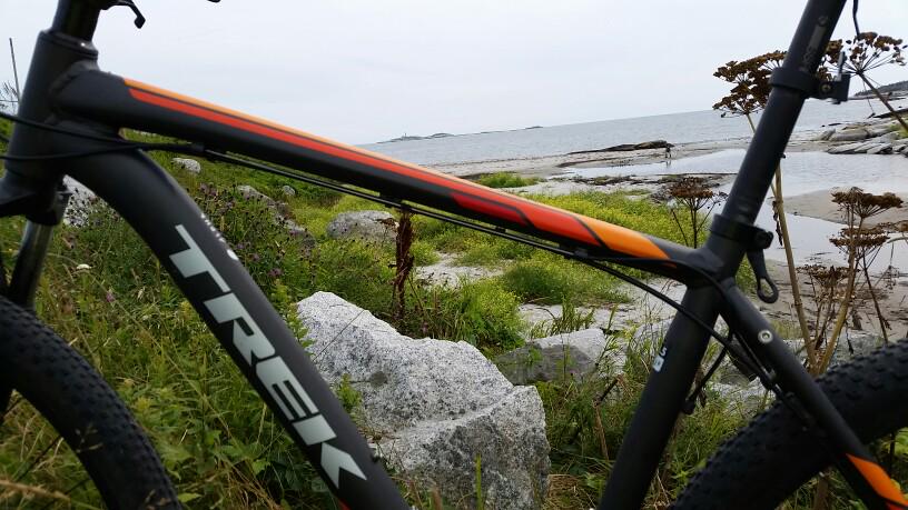 JPFukala's tweet photo. @TrekBikes ! Nothing like a little Trek to the oldest Lighthouse in the Americas for a #bikeselfie w/ @Sambrolight http://t.co/PFgLfEwCbt