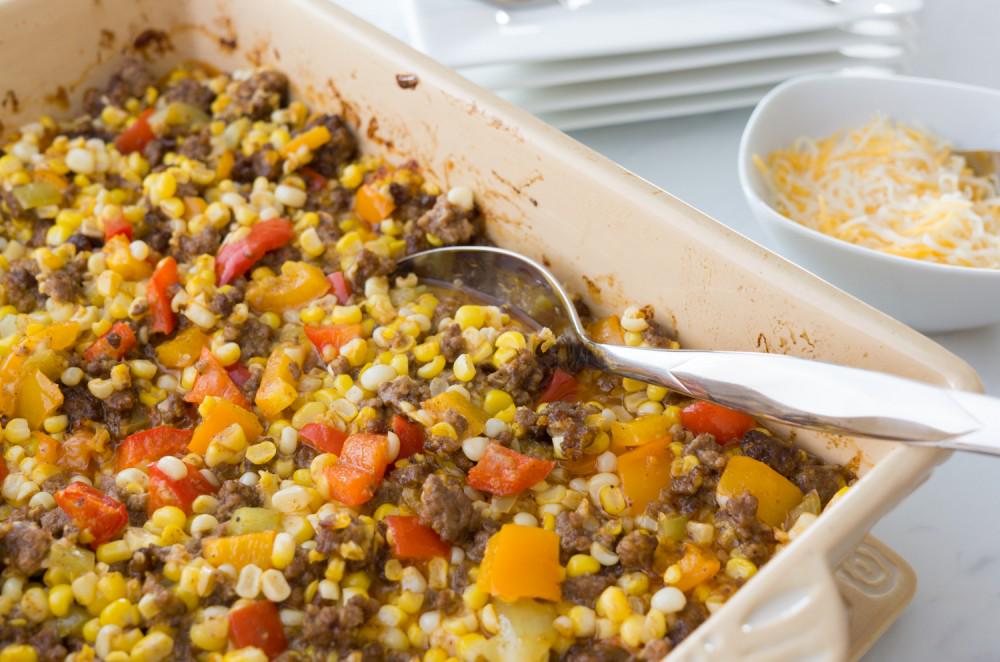 #Corn is perfect for a tex-mex dish like this Fresh Corn Taco Bake. buff.ly/1DT2xTP #recipe #cutcokitchen