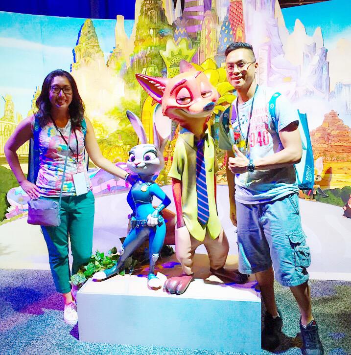 chu_stevie's tweet photo. It's Zootopia! #zootopiaD23Expo http://t.co/WhxHmZ96XF