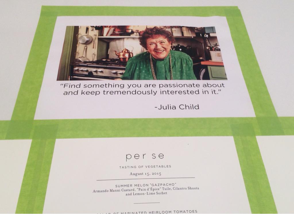 Happy Birthday #JuliaChild Thank you for the inspiration #TweetsFromThePass