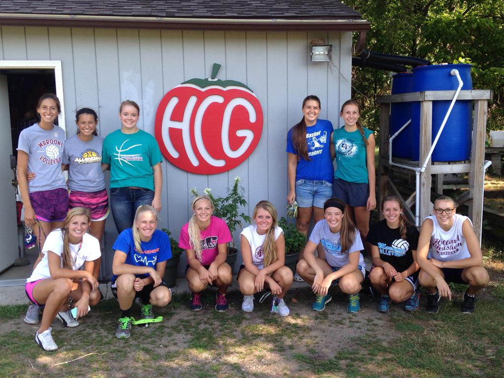 HCHSVB's tweet photo. It was a great morning of hard work at the Holland Community Gardens! #givingback http://t.co/7jzrcWYtPK