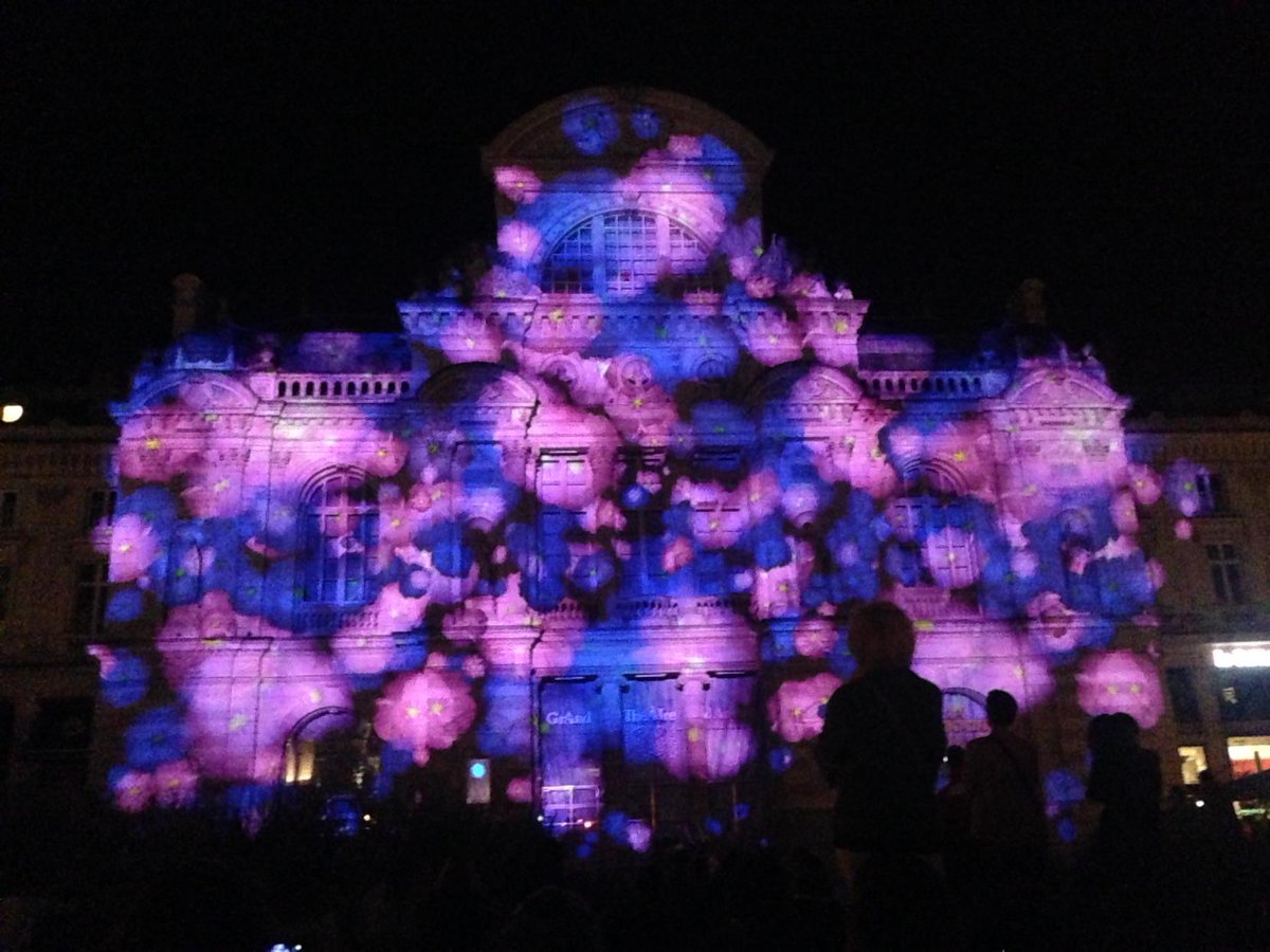Le feux dartifleurs d'Angers en lumière . Saga historique et végétale . Saison II