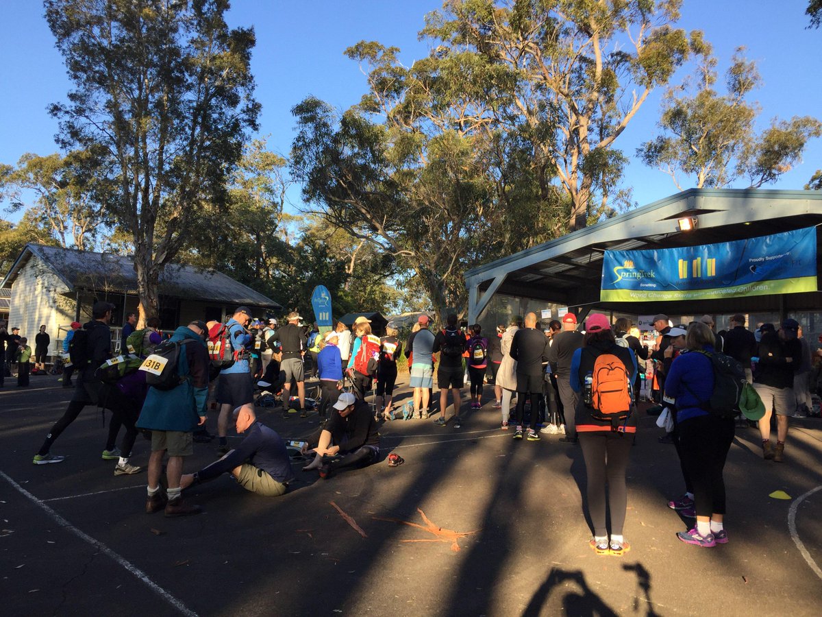 SpringTrek's tweet image. Safety briefing has begun! Not long before #springtrek is underway