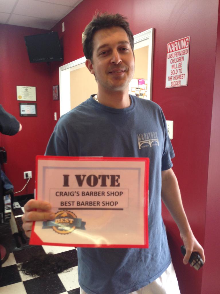 CraigsBarbrShop's tweet photo. #bestofDelco http://t.co/ZofRRVrmO9
