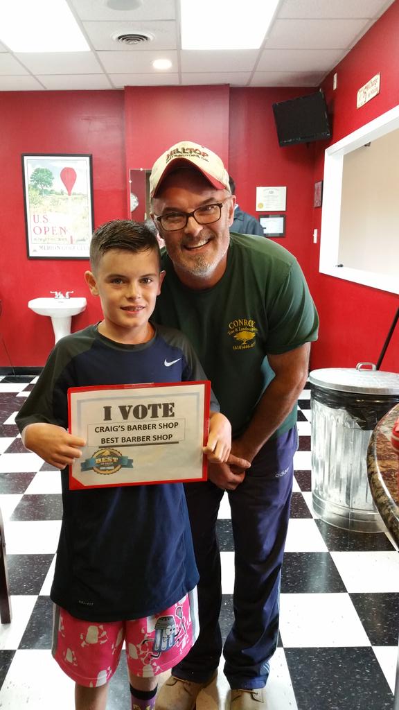 CraigsBarbrShop's tweet photo. #bestofDelco http://t.co/cEnLMKTsP5