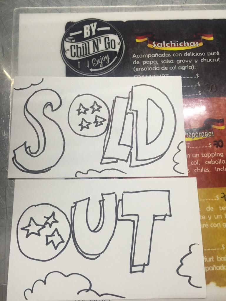 SOLD OUT TRUCKERS, GRACIAS TOTALES! 😎