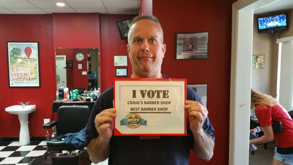 CraigsBarbrShop's tweet photo. #bestofDelco http://t.co/UMxLCeUgmS