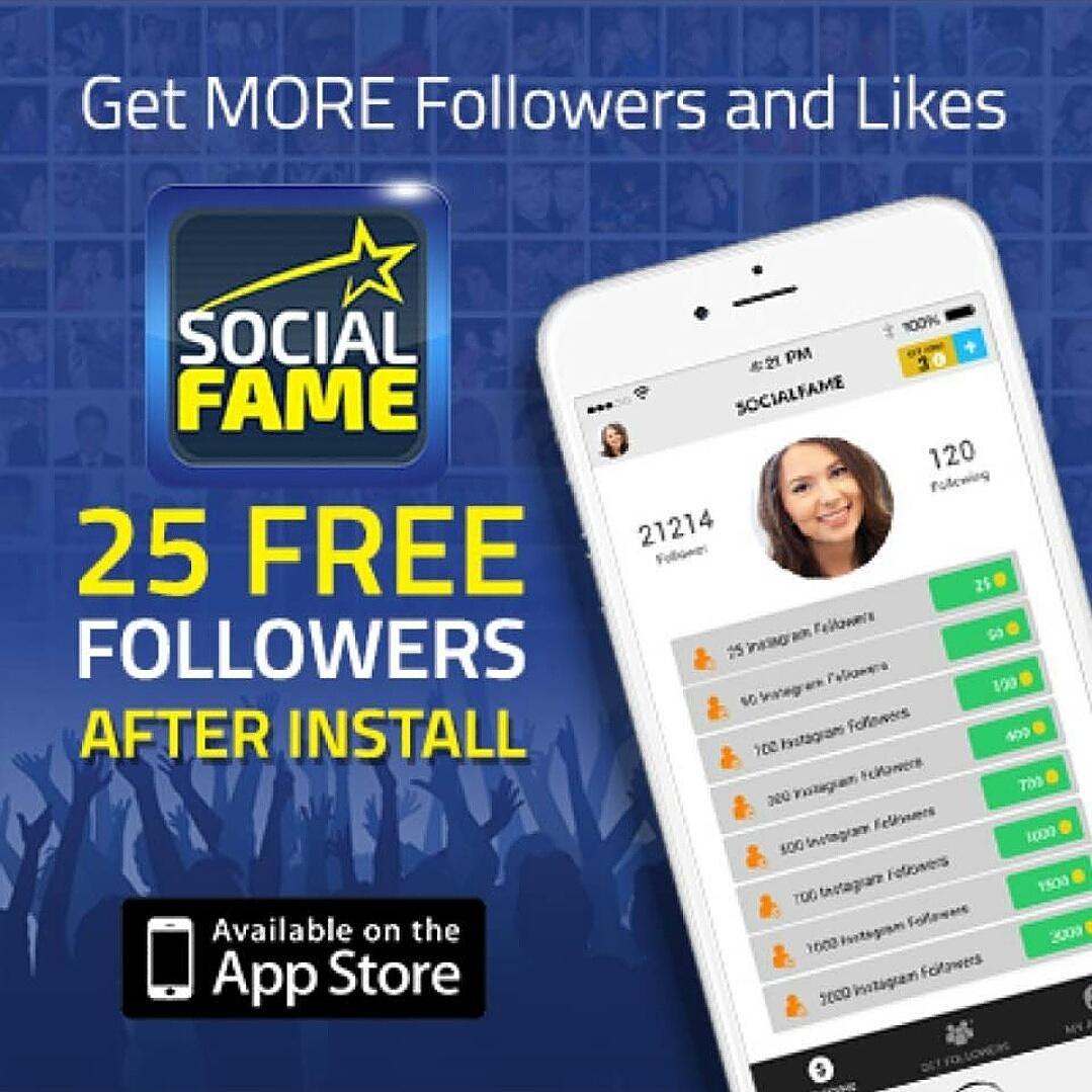 socialfameapps's tweet photo. 25 FREE FOLLOWERS just for downloading!! http://t.co/q6BgwkRcvH !!!
#free #followers #instagram http://t.co/MTXo1olBgO