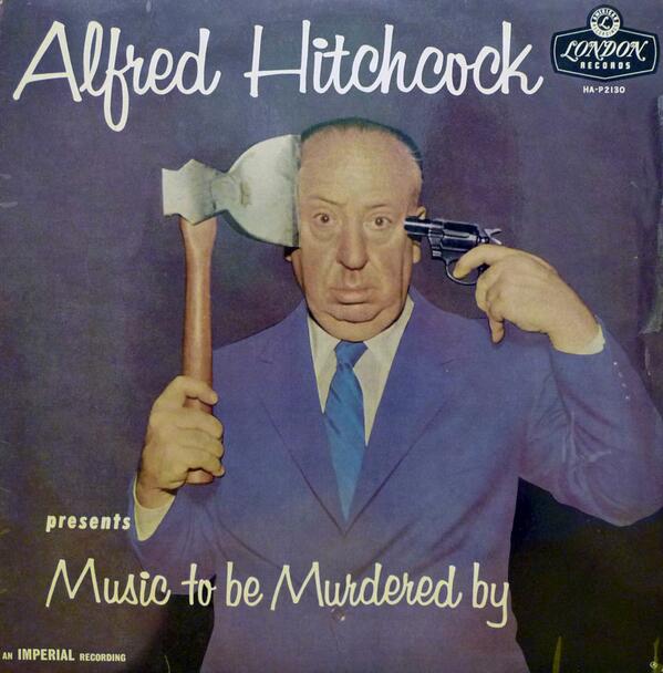 Stunning Image of Alfred Hitchcock in 1958 