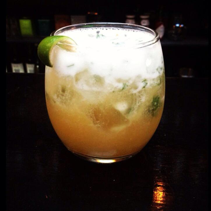 Hell Phone has a drink for you on this hot summer day. #hellphone #cocktail #happyhour #247Varet #speakeasy #bushwick