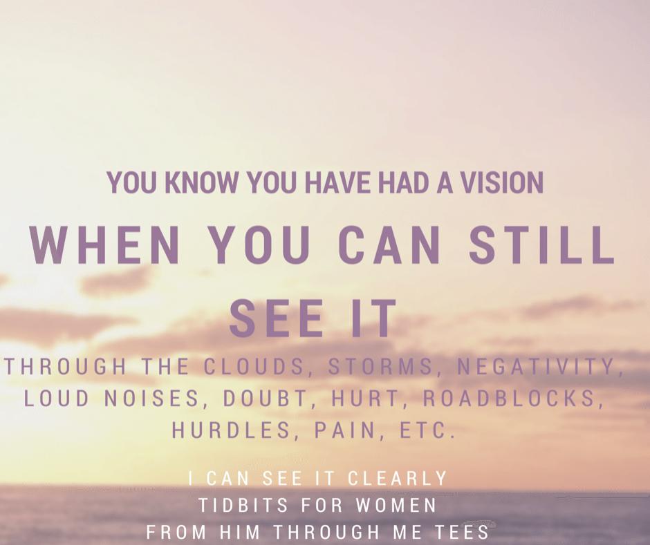 Tidbitsforwomen's tweet image. fromhimthroughmetees.com#onamission#visionisclear#buildingthekingdom