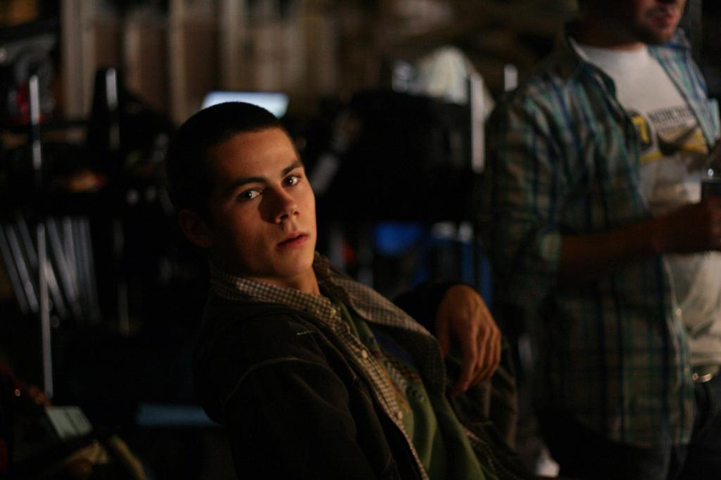 lauren on Twitter: "Dylan O'Brien BTS of Teen Wolf throughout the