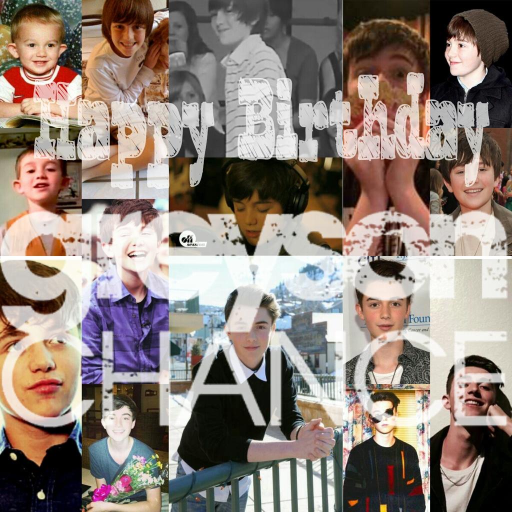 Happy birthday Greyson Chance!      