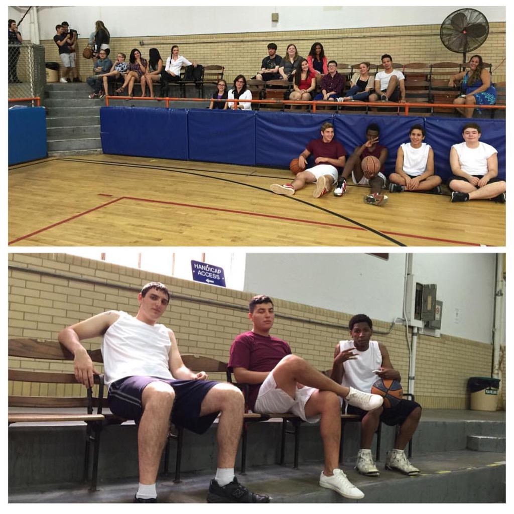 CKFilmsNY's tweet photo. Great day of filming for the BIG Basketball scene in @bythecodeseries! #BytheCodeSeries http://t.co/E65TQ9hF58