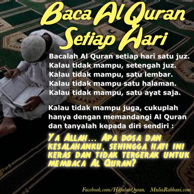 Ig Gambarmuslim No Twitter Bacalah Al Quran Setiap Hari Http T Co V3pmg4q0o4 Twitter