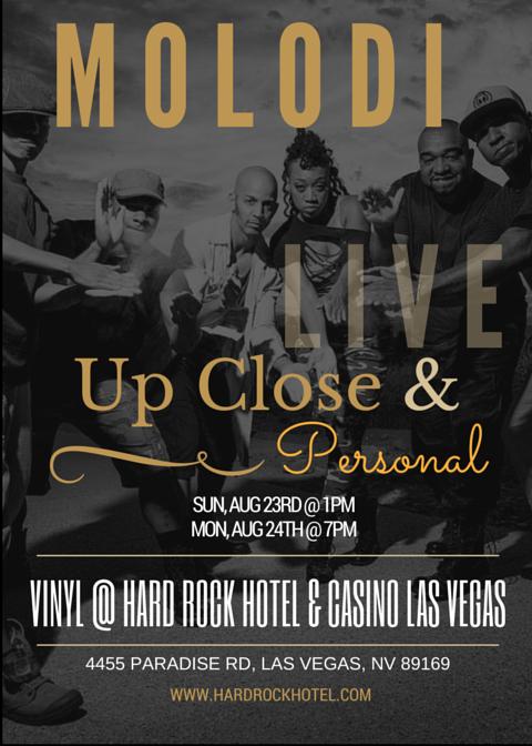 ArtCulturePR's tweet photo. @MolodiLIVE @ @VinylVegas,  @HardRockHotelLV, Don't miss their new #Show #UpCloseandPersonal
https://t.co/GpolnyCEXx http://t.co/zv6T0OB0hE
