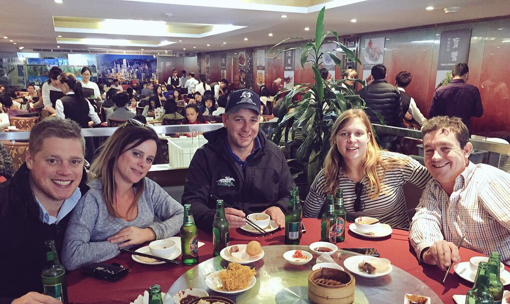shinnryanf's tweet photo. Sunday fun day of yum cha &amp; froffs! Great crew, @johnhyamracing @hyamtee @gower_stuart! 🍻🍤🍜 #yumcha #adelaide #sunday http://t.co/shjcra93ue