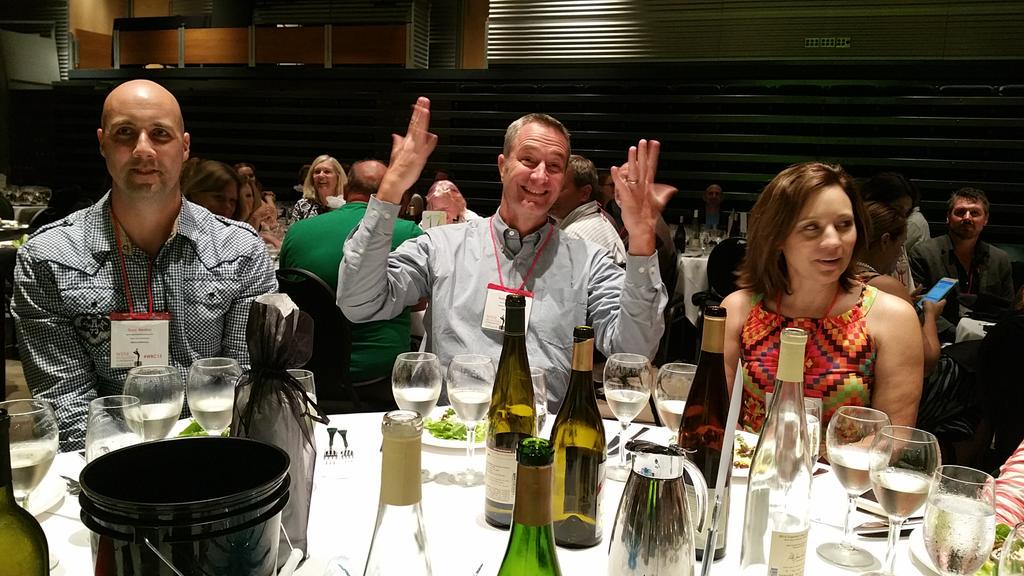 plsthepalate's tweet photo. @RobertLarsen didn't listen and touched the bottle! #WBC15 @StandardAmber @VinoCC @AmyCGross @uflof @MarisaFoxRunMrk http://t.co/6STgdFlibA