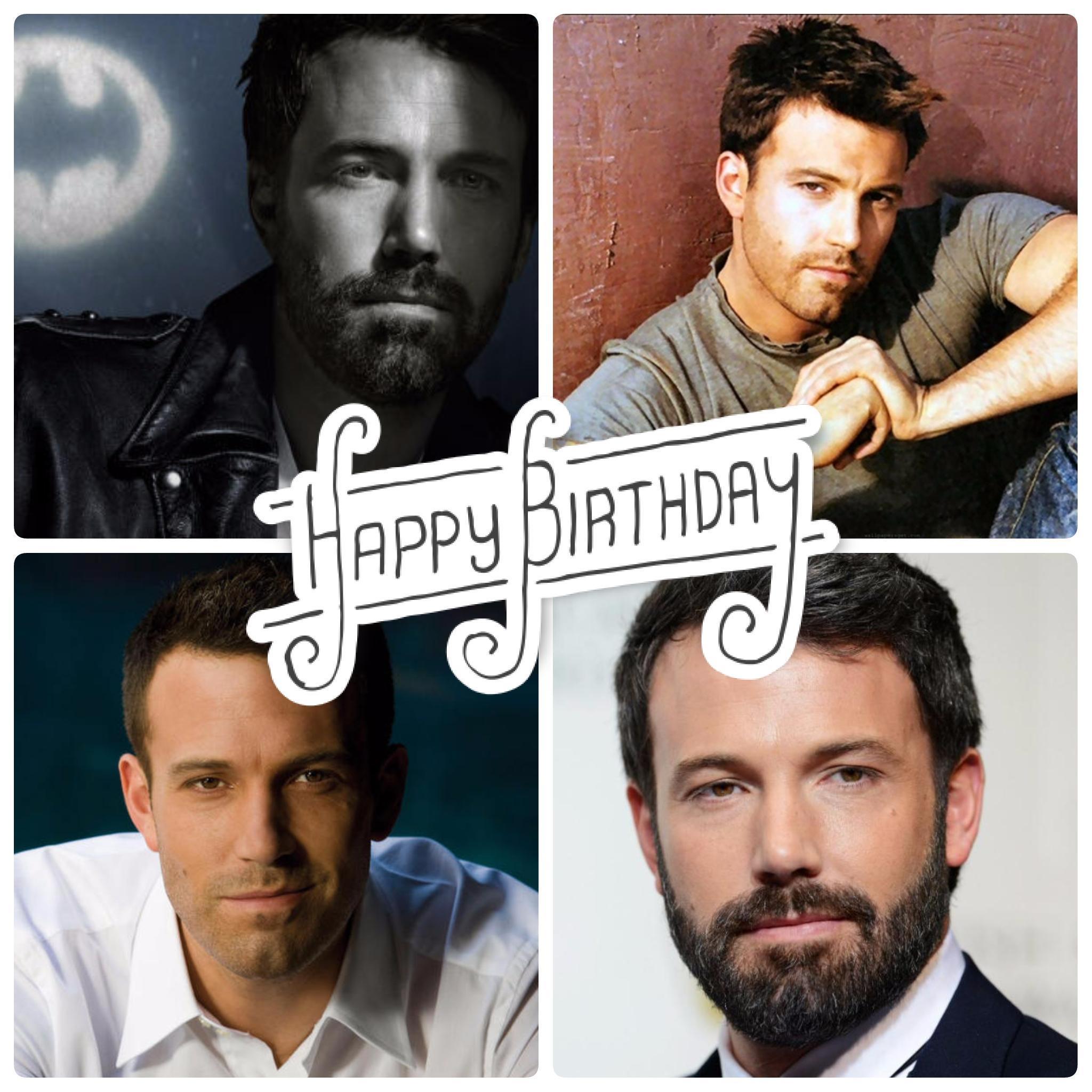 Happy Birthday to the amazing, Ben Affleck!! Help us wish him the best 43rd birthday!! 