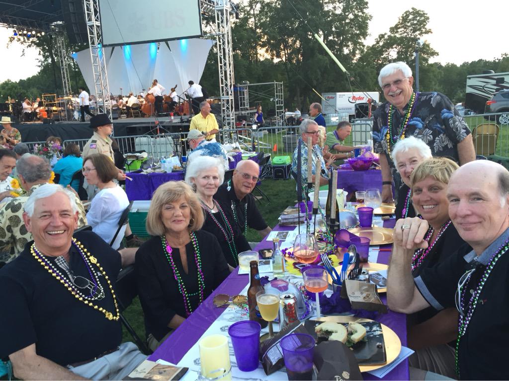 KyJim's tweet photo. Great night with good friends at Picnic with the Pops - Wycliffe Gordon and band with @LexPhil2015 http://t.co/LlKo50onbB
