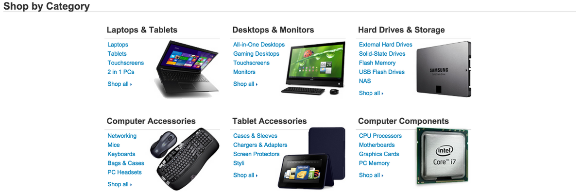 AmazonTC's tweet image. Shop by Category!

amzn.to/1THWNn0