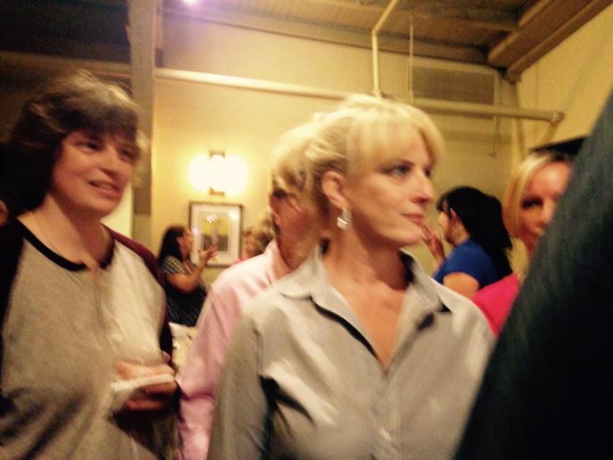 Suzanne Westenhoefer meets her fans at EPAC Saturday night.