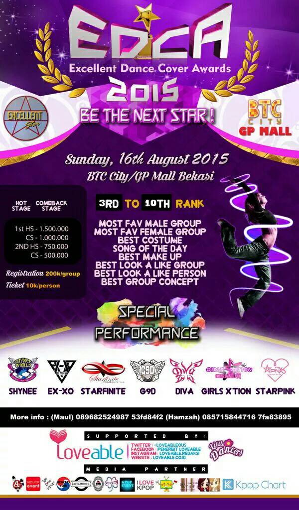 Yuk siap-siap buat merapat ke Bekasi Trade Center/GP Mall. Ada Coletta juga loh :D
Salam parurarup♡