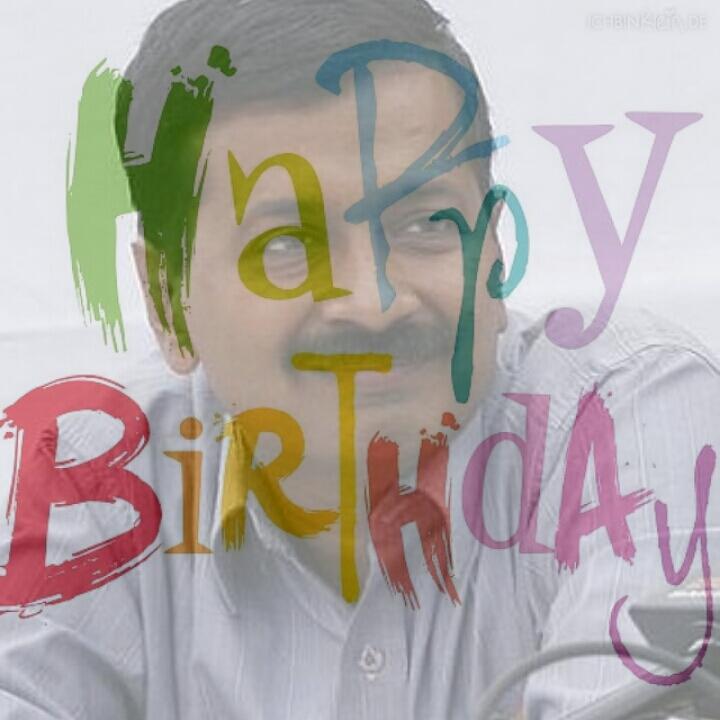 Wish You Many Many Happy Returns Of The Day.
Happy Birthday Arvind Kejriwal ji. 