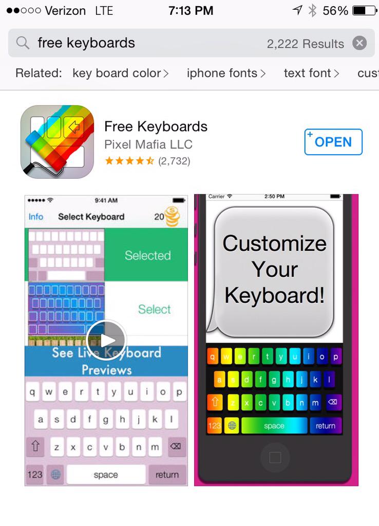 Pixel Mafia (@pixelmafiaapps) on Twitter photo So happy to see <a href="/FreeKeyboards/">Free Keyboards</a> topping the charts. Thanks for downloading! #keyboards #custom #original #beoriginal So happy to see <a href="/FreeKeyboards/">Free Keyboards</a> topping the charts. Thanks for downloading! #keyboards #custom #original #beoriginal
