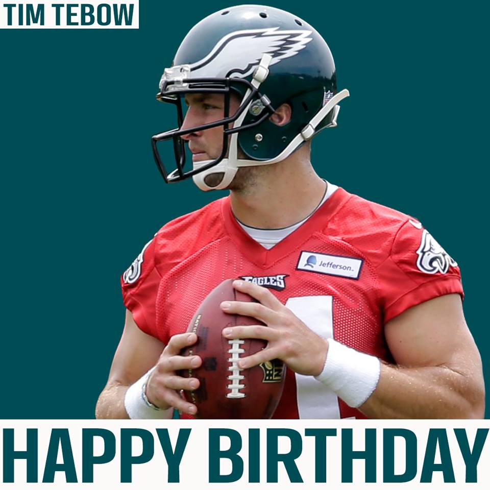 Happy 28th Birthday Tim Tebow! 