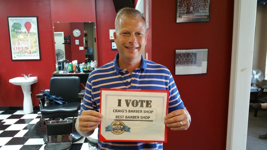 CraigsBarbrShop's tweet photo. #bestofDelco http://t.co/p2SD8EYX7Q
