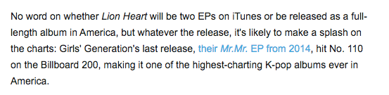 jasminelep's tweet photo. [ARTICLE] Billboard: “SNSD New Album, when released to the world, will exert great influence"

http://t.co/Qwc4vw3uLq http://t.co/iXHZLIgWA5