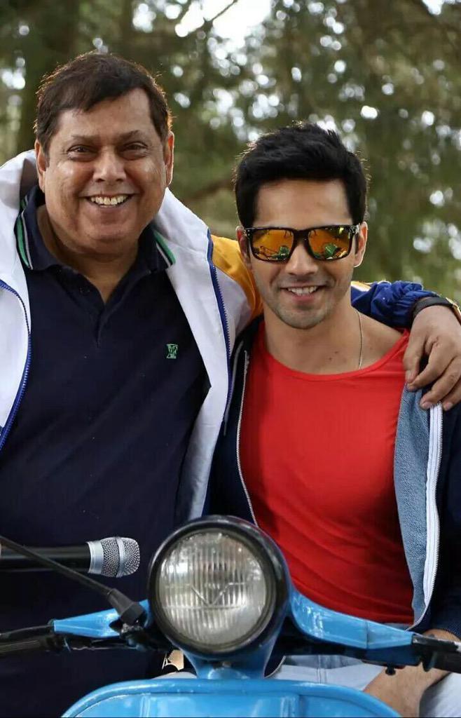 Happy birthday David Dhawan, thank you for giving us Varun Dhawan; for making us laugh with your films and for MTH! 